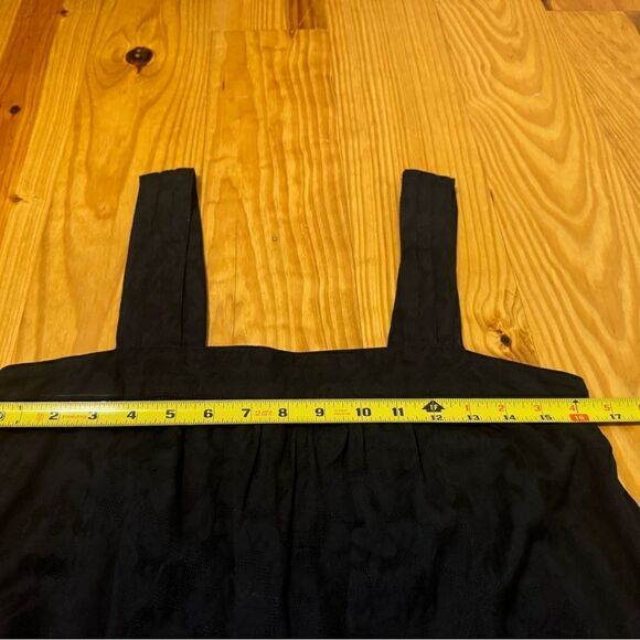 Anthropologie Felicity Embroidered Maxi Dress Women’s Size Small Black/Ivory - Picture 8 of 14